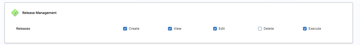 Access Control settings